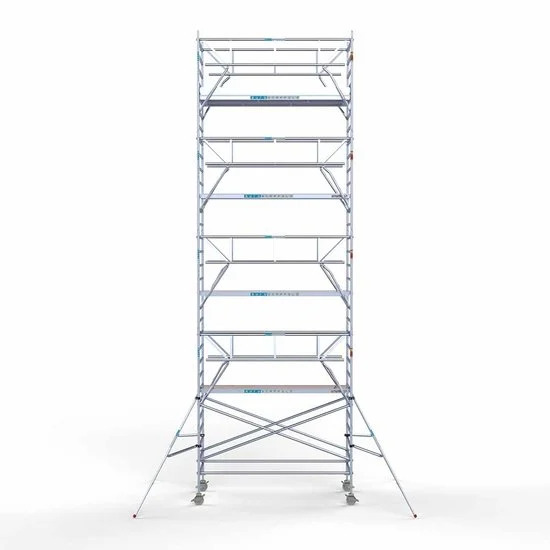 Alumiiniumtellingud 135х305 10,2 m töökõrgus* koos kokkupandavate piiretega mõlemal poolel Alumiiniumtellingud 135х305 10,2 m töökõrgus* koos kokkupandavate piiretega mõlemal poolel