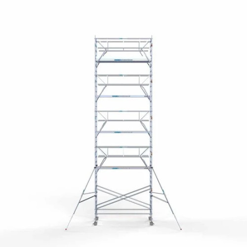 Alumiiniumtellingud 135х305 11,2 m töökõrgus* Carbon koos kokkupandavate piiretega mõlemal poolel