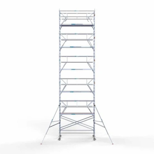 Alumiiniumtellingud 135х305 12,2 m töökõrgus* koos kokkupandavate piiretega mõlemal poolel