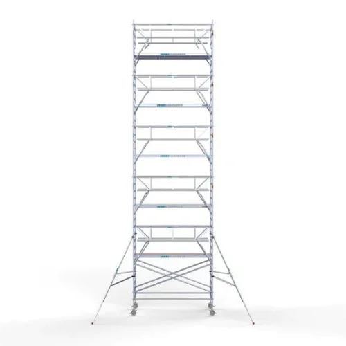 Alumiiniumtellingud 135х305 12,2 m töökõrgus* koos kokkupandavate piiretega mõlemal poolel