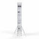 Alumiiniumtellingud 135х305 12,2 m töökõrgus* koos kokkupandavate piiretega mõlemal poolel Alumiiniumtellingud 135х305 12,2 m töökõrgus* koos kokkupandavate piiretega mõlemal poolel