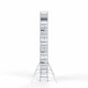 Alumiiniumtellingud 135х305 13,2 m töökõrgus* Carbon koos kokkupandavate piiretega mõlemal poolel Alumiiniumtellingud 135х305 13,2 m töökõrgus* Carbon koos kokkupandavate piiretega mõlemal poolel