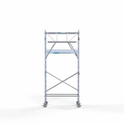 Alumiiniumtellingud 75х190 5,2 m töökõrgus* Carbon koos kokkupandavate piiretega mõlemal poolel