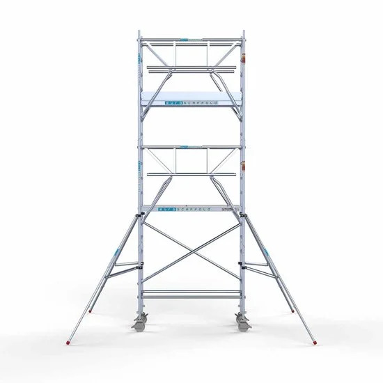 Alumiiniumtellingud 75х190 6,2 m töökõrgus* Carbon koos kokkupandavate piiretega mõlemal poolel Alumiiniumtellingud 75х190 6,2 m töökõrgus* Carbon koos kokkupandavate piiretega mõlemal poolel