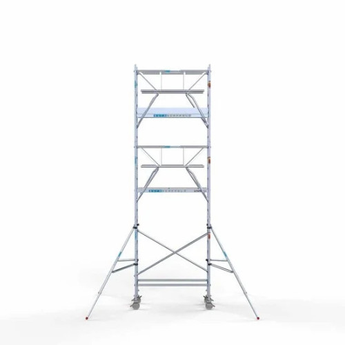 Alumiiniumtellingud 75х190 7,2 m töökõrgus* koos kokkupandavate piiretega mõlemal poolel