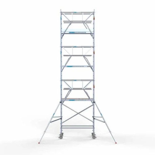 Alumiiniumtellingud 75х190 8,2 m töökõrgus* Carbon koos kokkupandavate piiretega mõlemal poolel