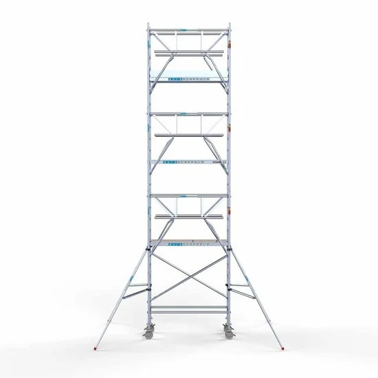 Alumiiniumtellingud 75х190 8,2 m töökõrgus* Carbon koos kokkupandavate piiretega mõlemal poolel Alumiiniumtellingud 75х190 8,2 m töökõrgus* Carbon koos kokkupandavate piiretega mõlemal poolel