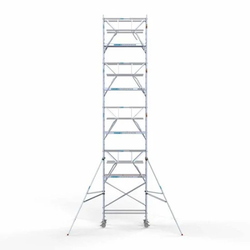 Alumiiniumtellingud 75х190 10,2 m töökõrgus* Carbon koos kokkupandavate piiretega mõlemal poolel