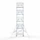 Alumiiniumtellingud 75х190 10,2 m töökõrgus* Carbon koos kokkupandavate piiretega mõlemal poolel Alumiiniumtellingud 75х190 10,2 m töökõrgus* Carbon koos kokkupandavate piiretega mõlemal poolel