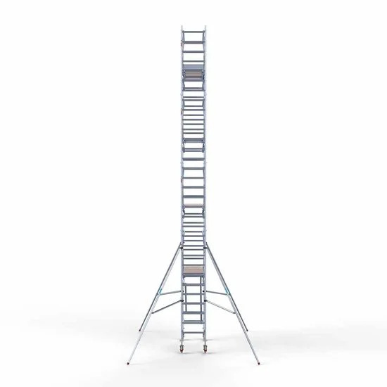 Alumiiniumtellingud 75х190 10,2 m töökõrgus* Carbon koos kokkupandavate piiretega mõlemal poolel Alumiiniumtellingud 75х190 10,2 m töökõrgus* Carbon koos kokkupandavate piiretega mõlemal poolel
