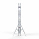Alumiiniumtellingud 75х190 10,2 m töökõrgus* koos kokkupandavate piiretega mõlemal poolel Alumiiniumtellingud 75х190 10,2 m töökõrgus* koos kokkupandavate piiretega mõlemal poolel