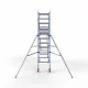 Alumiiniumtellingud 75х250 4,2 m töökõrgus* Carbon koos kokkupandavate piiretega mõlemal poolel Alumiiniumtellingud 75х250 4,2 m töökõrgus* Carbon koos kokkupandavate piiretega mõlemal poolel