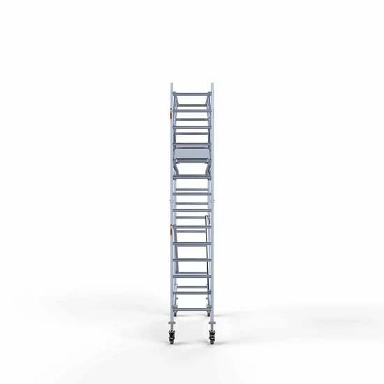 Alumiiniumtellingud 75х250 5,2 m töökõrgus* koos kokkupandavate piiretega mõlemal poolel Alumiiniumtellingud 75х250 5,2 m töökõrgus* koos kokkupandavate piiretega mõlemal poolel