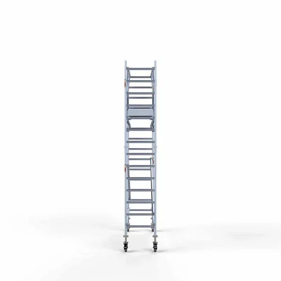 Alumiiniumtellingud 75х250 5,2 m töökõrgus* koos kokkupandavate piiretega mõlemal poolel Alumiiniumtellingud 75х250 5,2 m töökõrgus* koos kokkupandavate piiretega mõlemal poolel