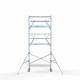 Torre con barandilla de 2 lados 75х250 7,2 m altura de trabajo* Carbon Torre con barandilla de 2 lados 75х250 7,2 m altura de trabajo* Carbon