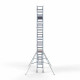 Alumiiniumtellingud 75х250 8,2 m töökõrgus* Carbon koos kokkupandavate piiretega mõlemal poolel Alumiiniumtellingud 75х250 8,2 m töökõrgus* Carbon koos kokkupandavate piiretega mõlemal poolel