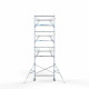 Alumiiniumtellingud 75х250 9,2 m töökõrgus* Carbon koos kokkupandavate piiretega mõlemal poolel Alumiiniumtellingud 75х250 9,2 m töökõrgus* Carbon koos kokkupandavate piiretega mõlemal poolel