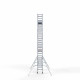 Alumiiniumtellingud 75х250 9,2 m töökõrgus* koos kokkupandavate piiretega mõlemal poolel Alumiiniumtellingud 75х250 9,2 m töökõrgus* koos kokkupandavate piiretega mõlemal poolel
