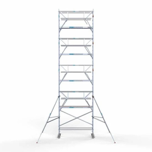 Alumiiniumtellingud 75х250 10,2 m töökõrgus* koos kokkupandavate piiretega mõlemal poolel