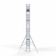 Alumiiniumtellingud 75х250 10,2 m töökõrgus* koos kokkupandavate piiretega mõlemal poolel Alumiiniumtellingud 75х250 10,2 m töökõrgus* koos kokkupandavate piiretega mõlemal poolel