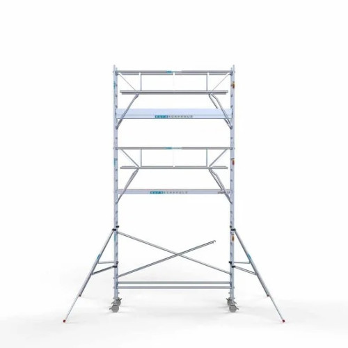 Alumiiniumtellingud 75х305 7,2 m töökõrgus* koos kokkupandavate piiretega mõlemal poolel