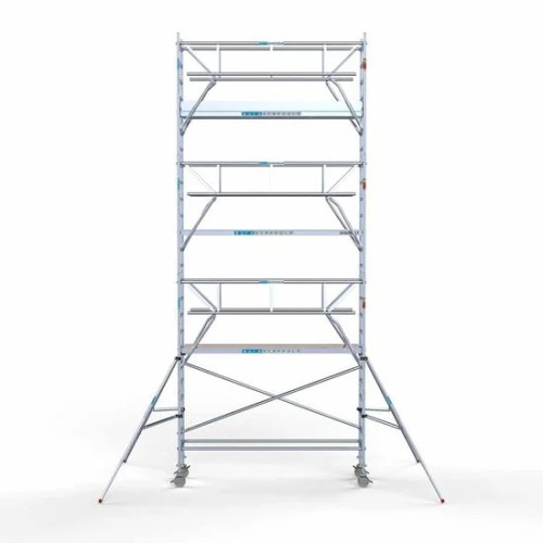 Alumiiniumtellingud 75х305 8,2 m töökõrgus* koos kokkupandavate piiretega mõlemal poolel