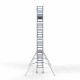 Alumiiniumtellingud 75х305 8,2 m töökõrgus* koos kokkupandavate piiretega mõlemal poolel Alumiiniumtellingud 75х305 8,2 m töökõrgus* koos kokkupandavate piiretega mõlemal poolel
