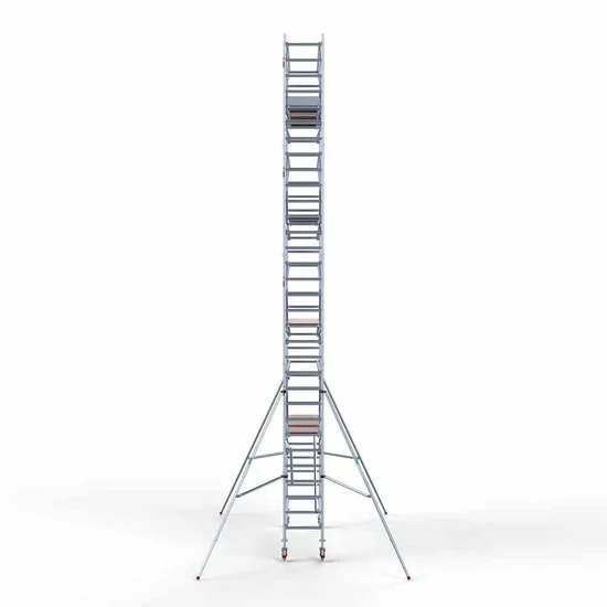 Alumiiniumtellingud 75х305 10,2 m töökõrgus* Carbon koos kokkupandavate piiretega mõlemal poolel Alumiiniumtellingud 75х305 10,2 m töökõrgus* Carbon koos kokkupandavate piiretega mõlemal poolel