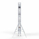 Alumiiniumtellingud 75х305 10,2 m töökõrgus* koos kokkupandavate piiretega mõlemal poolel Alumiiniumtellingud 75х305 10,2 m töökõrgus* koos kokkupandavate piiretega mõlemal poolel