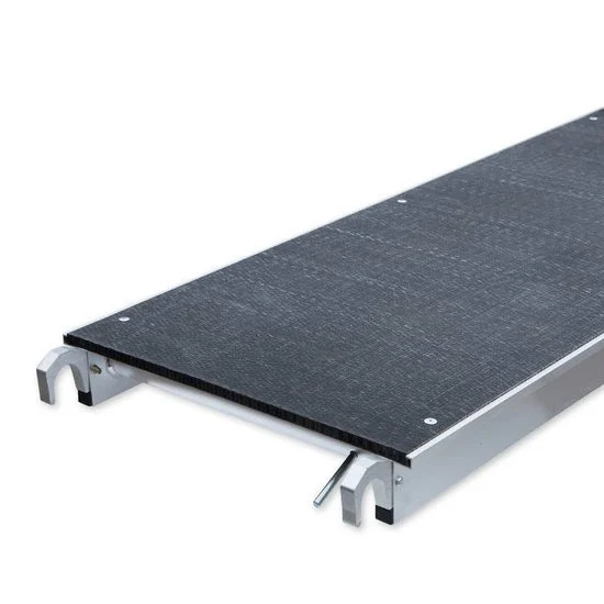 Alumiiniumtellingud 75х190 4,2 m töökõrgus* Carbon koos kokkupandavate piiretega ühel küljel Alumiiniumtellingud 75х190 4,2 m töökõrgus* Carbon koos kokkupandavate piiretega ühel küljel
