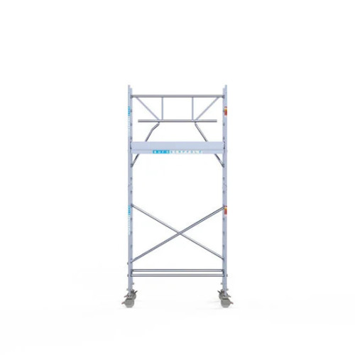 Alumiiniumtellingud 75х190 5,2 m töökõrgus* Carbon koos kokkupandavate piiretega ühel küljel