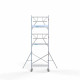 Torre con barandilla de 1 lado 75х190 7,2 m altura de trabajo* Carbon Torre con barandilla de 1 lado 75х190 7,2 m altura de trabajo* Carbon