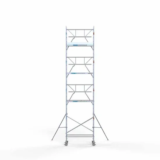 Alumiiniumtellingud 75х190 9,2 m töökõrgus* Carbon koos kokkupandavate piiretega ühel küljel Alumiiniumtellingud 75х190 9,2 m töökõrgus* Carbon koos kokkupandavate piiretega ühel küljel