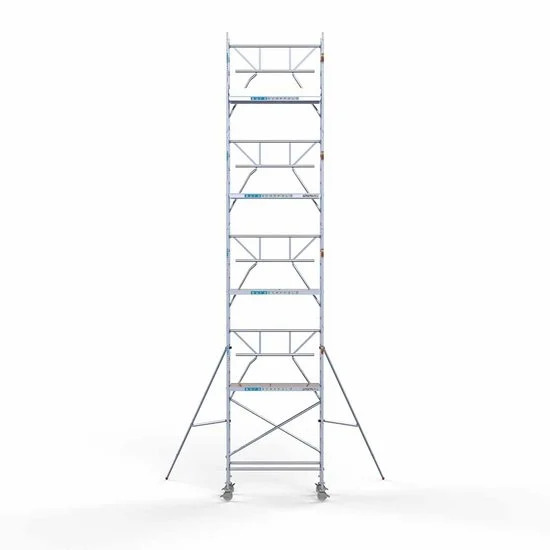 Alumiiniumtellingud 75х190 10,2 m töökõrgus* Carbon koos kokkupandavate piiretega ühel küljel Alumiiniumtellingud 75х190 10,2 m töökõrgus* Carbon koos kokkupandavate piiretega ühel küljel