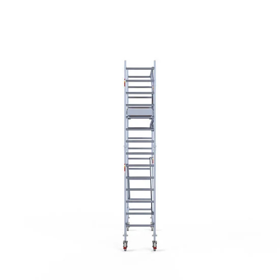 Alumiiniumtellingud 75х250 5,2 m töökõrgus* Carbon koos kokkupandavate piiretega ühel küljel Alumiiniumtellingud 75х250 5,2 m töökõrgus* Carbon koos kokkupandavate piiretega ühel küljel