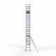Alumiiniumtellingud 75х250 8,2 m töökõrgus* Carbon koos kokkupandavate piiretega ühel küljel Alumiiniumtellingud 75х250 8,2 m töökõrgus* Carbon koos kokkupandavate piiretega ühel küljel