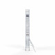 Alumiiniumtellingud 75х250 9,2 m töökõrgus* Carbon koos kokkupandavate piiretega ühel küljel Alumiiniumtellingud 75х250 9,2 m töökõrgus* Carbon koos kokkupandavate piiretega ühel küljel