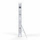 Alumiiniumtellingud 75х250 10,2 m töökõrgus* Carbon koos kokkupandavate piiretega ühel küljel Alumiiniumtellingud 75х250 10,2 m töökõrgus* Carbon koos kokkupandavate piiretega ühel küljel