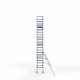 Alumiiniumtellingud 75х305 7,2 m töökõrgus* Carbon koos kokkupandavate piiretega ühel küljel Alumiiniumtellingud 75х305 7,2 m töökõrgus* Carbon koos kokkupandavate piiretega ühel küljel