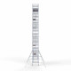 Alumiiniumtellingud 135х305 14,2 m töökõrgus* Carbon koos kokkupandavate piiretega mõlemal poolel Alumiiniumtellingud 135х305 14,2 m töökõrgus* Carbon koos kokkupandavate piiretega mõlemal poolel