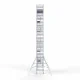 Alumiiniumtellingud 135х305 14,2 m töökõrgus* Carbon koos kokkupandavate piiretega mõlemal poolel