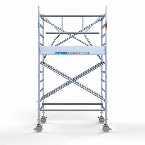 Alumiiniumtellingud 135х190 4,2 m töökõrgus* Carbon koos kokkupandavate piiretega ühel küljel