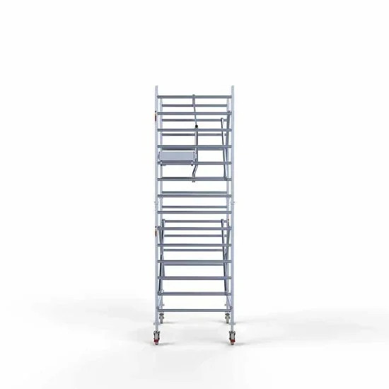 Alumiiniumtellingud 135х190 5,2 m töökõrgus* koos kokkupandavate piiretega ühel küljel Alumiiniumtellingud 135х190 5,2 m töökõrgus* koos kokkupandavate piiretega ühel küljel