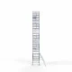Alumiiniumtellingud 135х190 11,2 m töökõrgus* Carbon koos kokkupandavate piiretega ühel küljel Alumiiniumtellingud 135х190 11,2 m töökõrgus* Carbon koos kokkupandavate piiretega ühel küljel