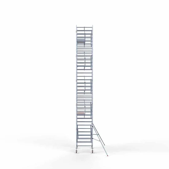Alumiiniumtellingud 135х190 11,2 m töökõrgus* koos kokkupandavate piiretega ühel küljel Alumiiniumtellingud 135х190 11,2 m töökõrgus* koos kokkupandavate piiretega ühel küljel