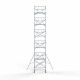Alumiiniumtellingud 135х190 12,2 m töökõrgus* Carbon koos kokkupandavate piiretega ühel küljel Alumiiniumtellingud 135х190 12,2 m töökõrgus* Carbon koos kokkupandavate piiretega ühel küljel