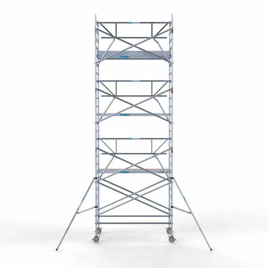 Alumiiniumtellingud 135х250 8,2 m töökõrgus* Carbon koos kokkupandavate piiretega ühel küljel Alumiiniumtellingud 135х250 8,2 m töökõrgus* Carbon koos kokkupandavate piiretega ühel küljel