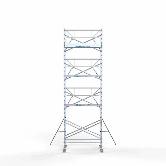 Alumiiniumtellingud 135х250 9,2 m töökõrgus* Carbon koos kokkupandavate piiretega ühel küljel Alumiiniumtellingud 135х250 9,2 m töökõrgus* Carbon koos kokkupandavate piiretega ühel küljel