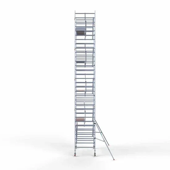 Alumiiniumtellingud 135х250 10,2 m töökõrgus* koos kokkupandavate piiretega ühel küljel Alumiiniumtellingud 135х250 10,2 m töökõrgus* koos kokkupandavate piiretega ühel küljel