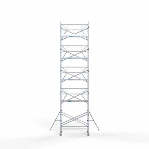 Alumiiniumtellingud 135х250 11,2 m töökõrgus* Carbon koos kokkupandavate piiretega ühel küljel